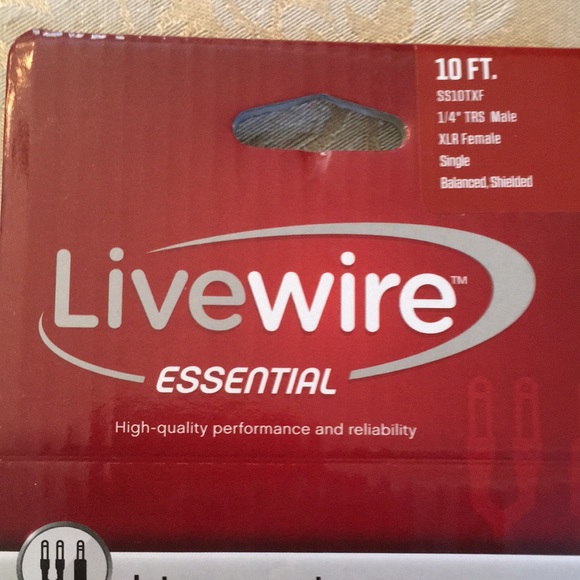 Livewire Essential interconnect 10 ft cable x2 - Picture 2 of 7